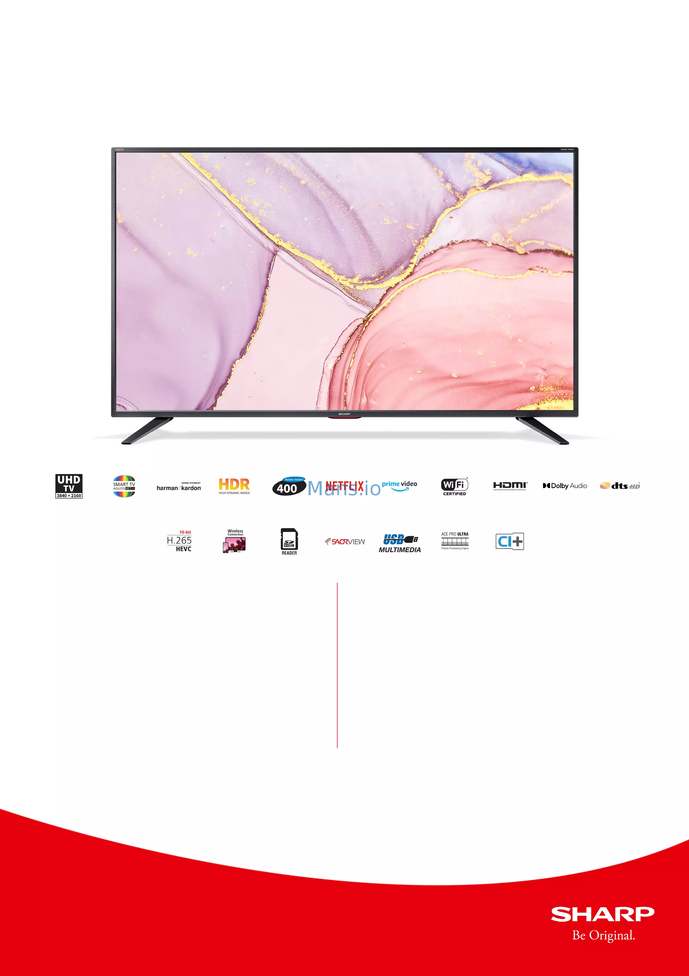 SHARP Smart Televizor C49BJ5 4K - Inelektronik